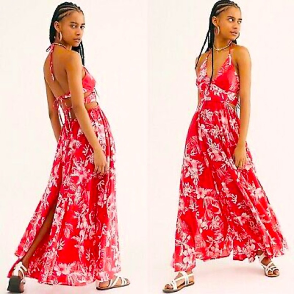 Vibrant Vibes in Free People Maxi